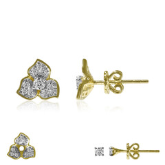 Orecchini in oro con Diamante SI1 (G)