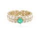 Russischer Smaragd-Goldring (de Melo)