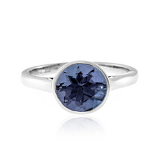 Anello in argento con Quarzo Mirtillo