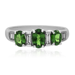 Anello in oro con Tsavorite AAA (CIRARI)