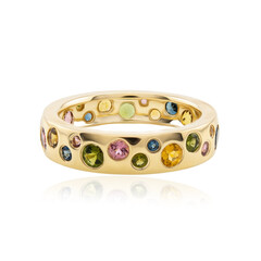 Bague en or et Indicolite (CUSTODANA)