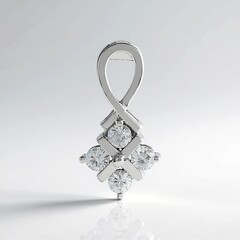 Ciondolo in argento con Zircone