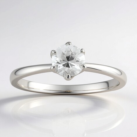 Anello in argento con Zircone