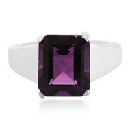Anillo en plata con Amatista
