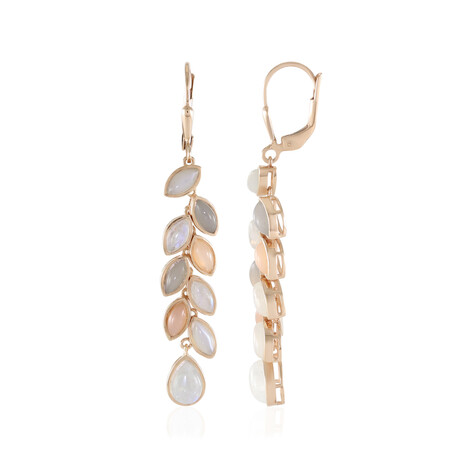 Blue Moonstone Silver Earrings (KM by Juwelo)