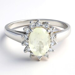 Anello in argento con Ortoclasio