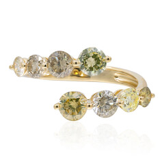 SI2 Fancy-Brillant-Goldring