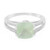Prehnite Silver Ring
