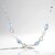 Collana in argento con Topazio Blu Cielo