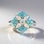 Anello in argento con Opale di Welo