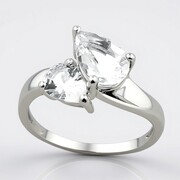 Anello in argento con Danburite