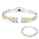 I1 (H) Diamant-Silberarmreif (Gems en Vogue)