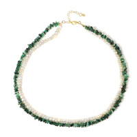 Collar en plata con Esmeralda de Zambia