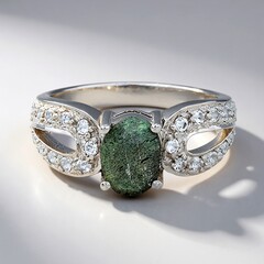 Anello in argento con Labradorite