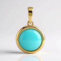 Pendentif en argent et Amazonite