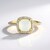 Anello in argento con Opale Paraiba