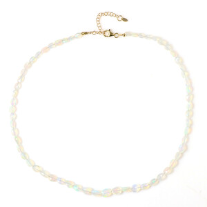 Collana in argento con Opale di Welo