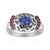 Anello in argento con Tanzanite (Remy Rotenier)