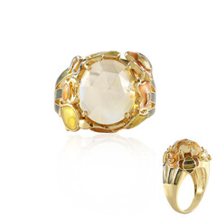 Anello in argento con Citrino (Adela Silber)