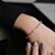 Gouden armband met roze saffieren (CIRARI)