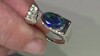 Zilveren ring met een Mezezo opaal (de Melo)