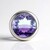 Pendentif en argent et Fluorite multicolore (MONOSONO COLLECTION)