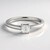 Anello in argento con Zircone