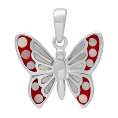 Mother of Pearl Silver Pendant