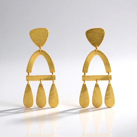 Orecchini in argento (Joias do Paraíso)