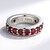 Ciondolo in argento con Rodolite (MONOSONO COLLECTION)