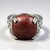 Anello in argento con Thulite