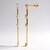 Boucles d'oreilles en or et Diamant SI1 (H) (CIRARI)