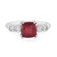 Bague en argent et Rubis de Bemainty