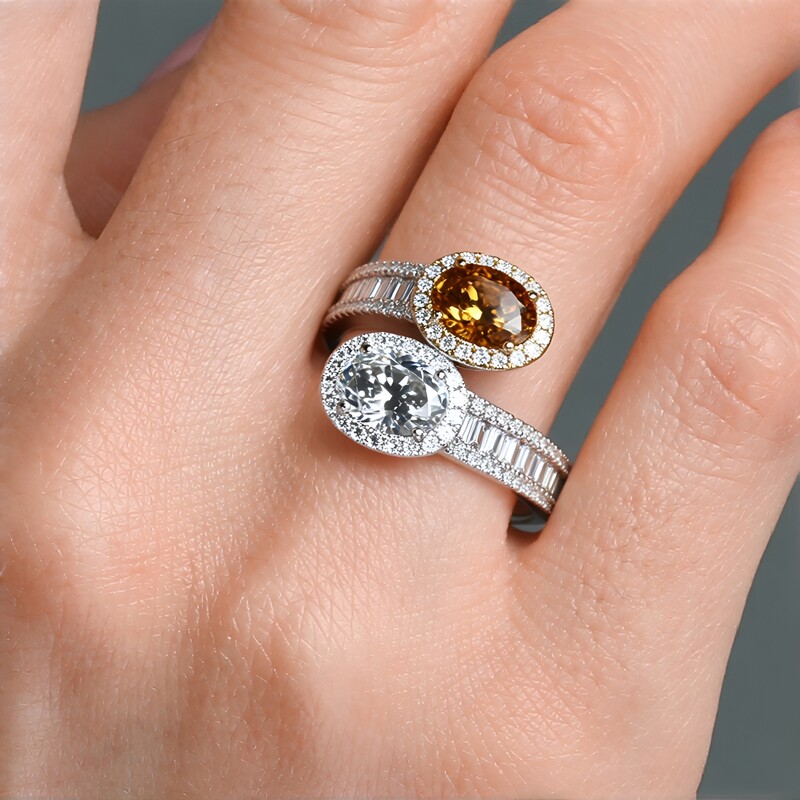 Anello in oro con Diamante Fancy SI2 (CIRARI)