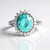 Anello in argento con Quarzo color paraiba