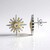 Orecchini in argento con Topazio Bianco (Dallas Prince Designs)