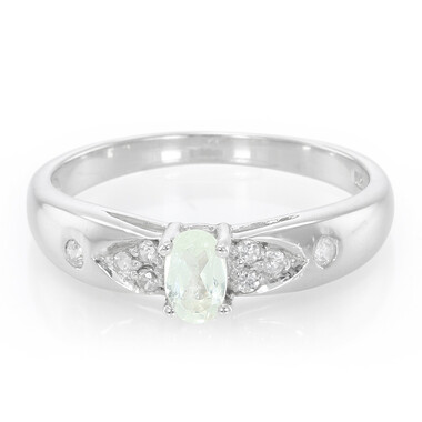 Anello in argento con Ambligonite