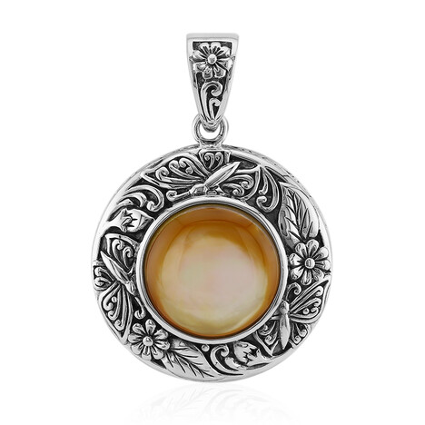 Perlmutt-Silberanhänger (Art of Nature)