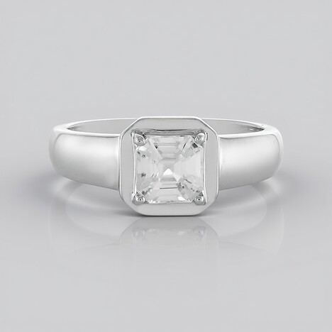 Bague en argent et Zircon