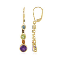 Amethyst Silver Earrings (KM by Juwelo)