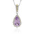Collana in argento con Quarzo Lavanda (Dallas Prince Designs)