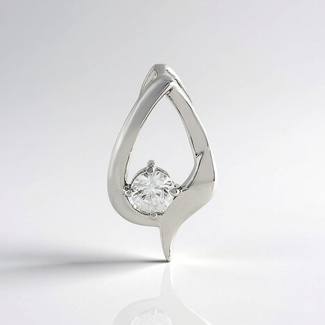 Ciondolo in argento con Zircone