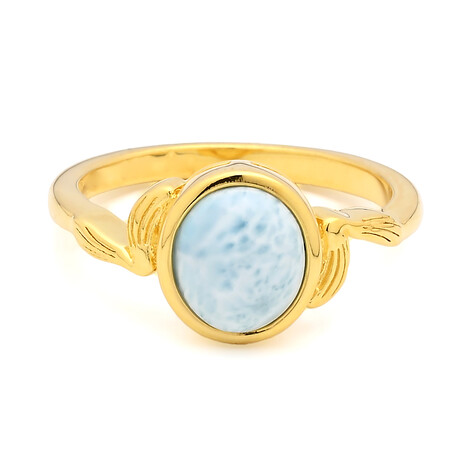 Larimar Silver Ring