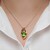Colgante en oro con Peridoto de Wagogo