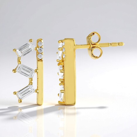Orecchini in argento con Zircone