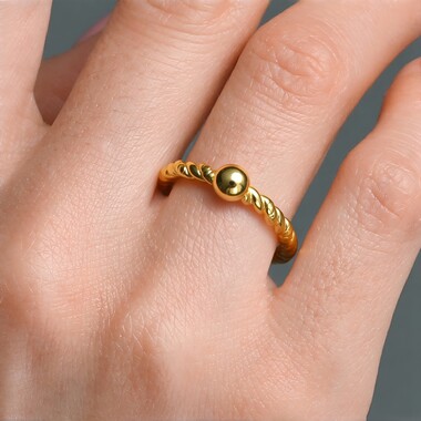 Zilveren ring