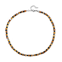 Collana in argento con Citrino (Riya)