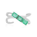 Äthiopischer Smaragd-Goldring (SUHANA)