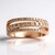 Anello in oro con Diamante Rose de France SI1 di Argyle (Annette)