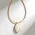 Collana in argento con Ambra Baltica (dagen)